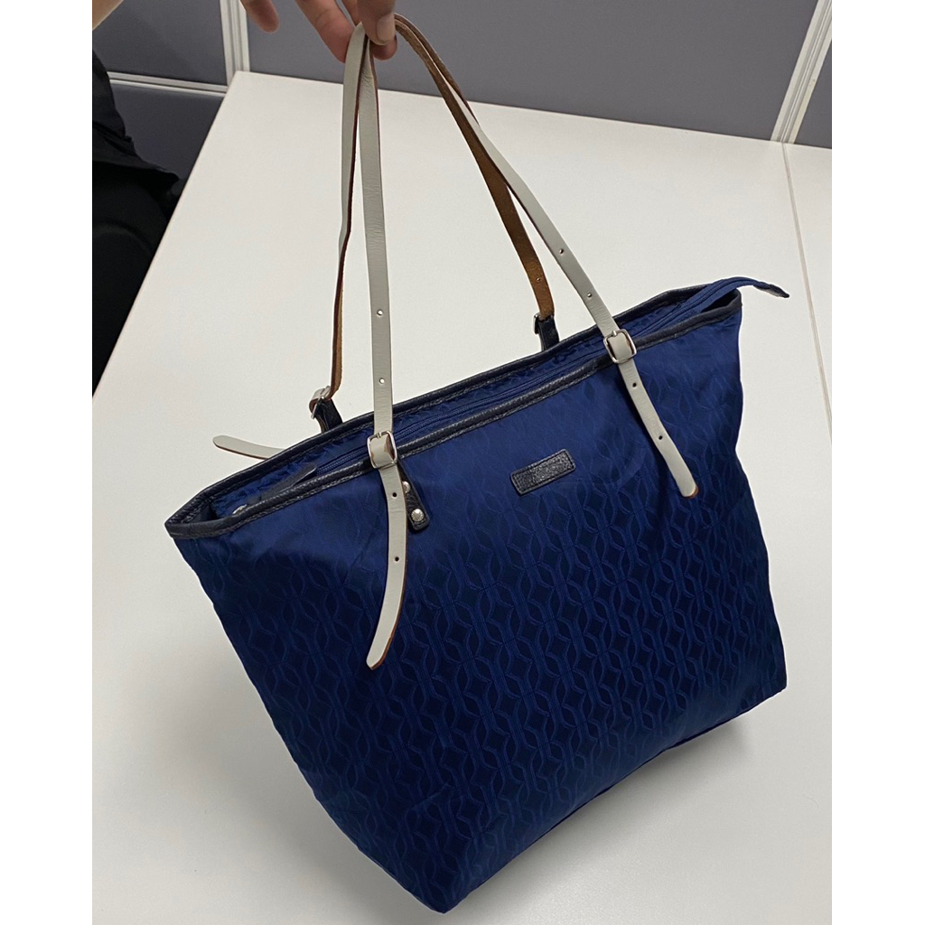 Y’SACCS TOTE BAG LEATHER NYLON