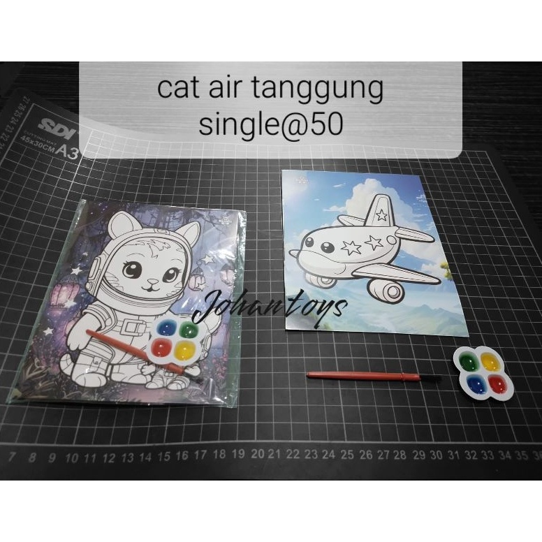

5 PCS CAT AIR TANGGUNG KEMASAN MIX KODE N7H5