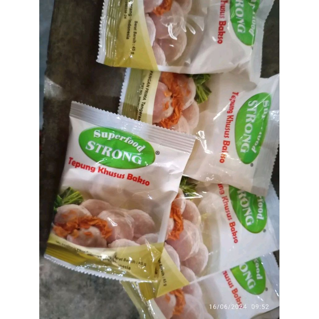 

strong food pengenyal bakso saset kemasan ekonomis bakso lebih kenyal kres