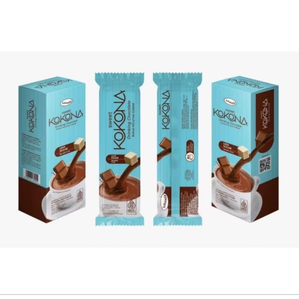 

Amanda Sweet Kokona Less Sugar 4X33gr - Minuman Coklat
