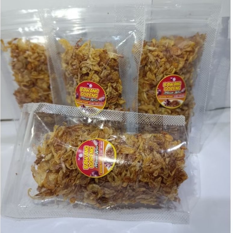 

Bawang goreng (bagor) GRADE A Standing Pouch 100g | bawang merah goreng asli Nganjuk | Premium Tanpa Campuran
