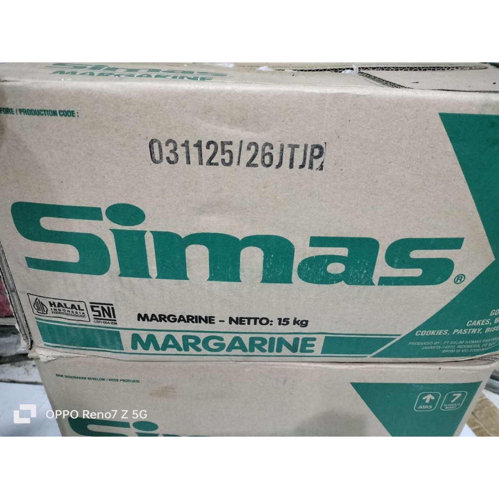 

Mentega simas curah 250gram