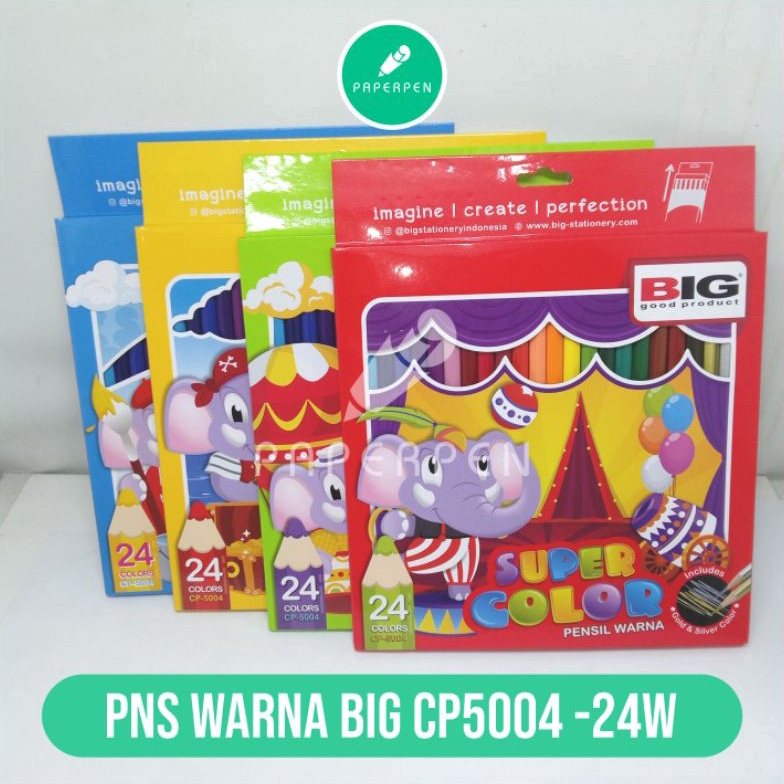 

KODE C47U PENSIL WARNA BIG 24 WARNA CP54