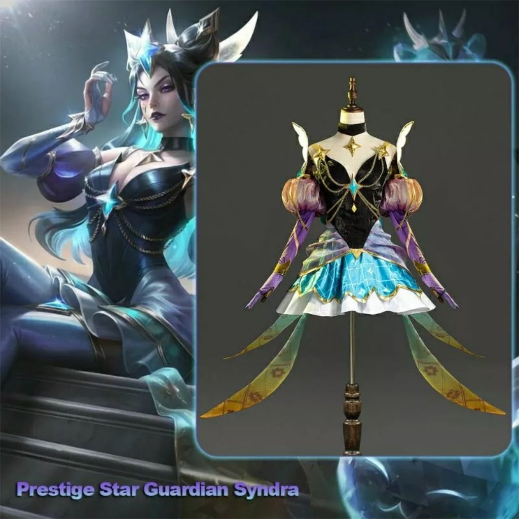League of Legends Syndra Prestige Cosplay Costume