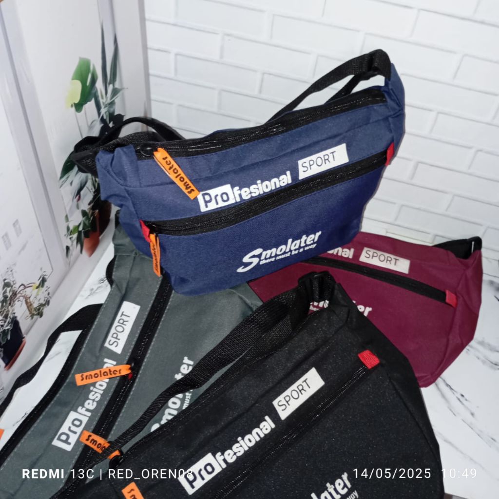 obral tas slempang SMOLATER profesional sport