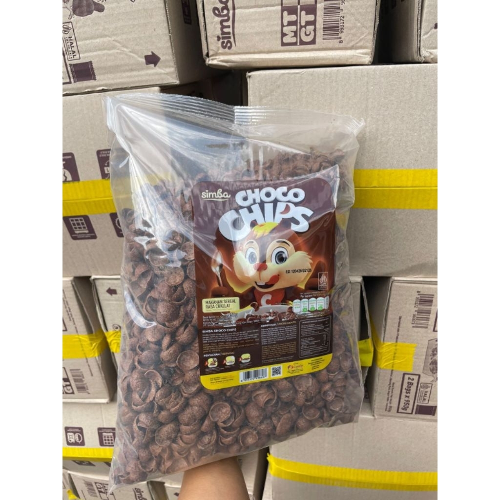 

[Promo!!] Simba Choco Chips BULKY 950gram Sereal Simba Nikmat Diskon Termurah