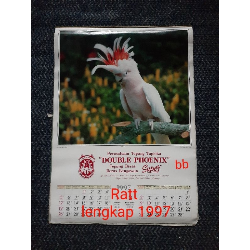 

Kalender 1997 lengkap - tema Hewan