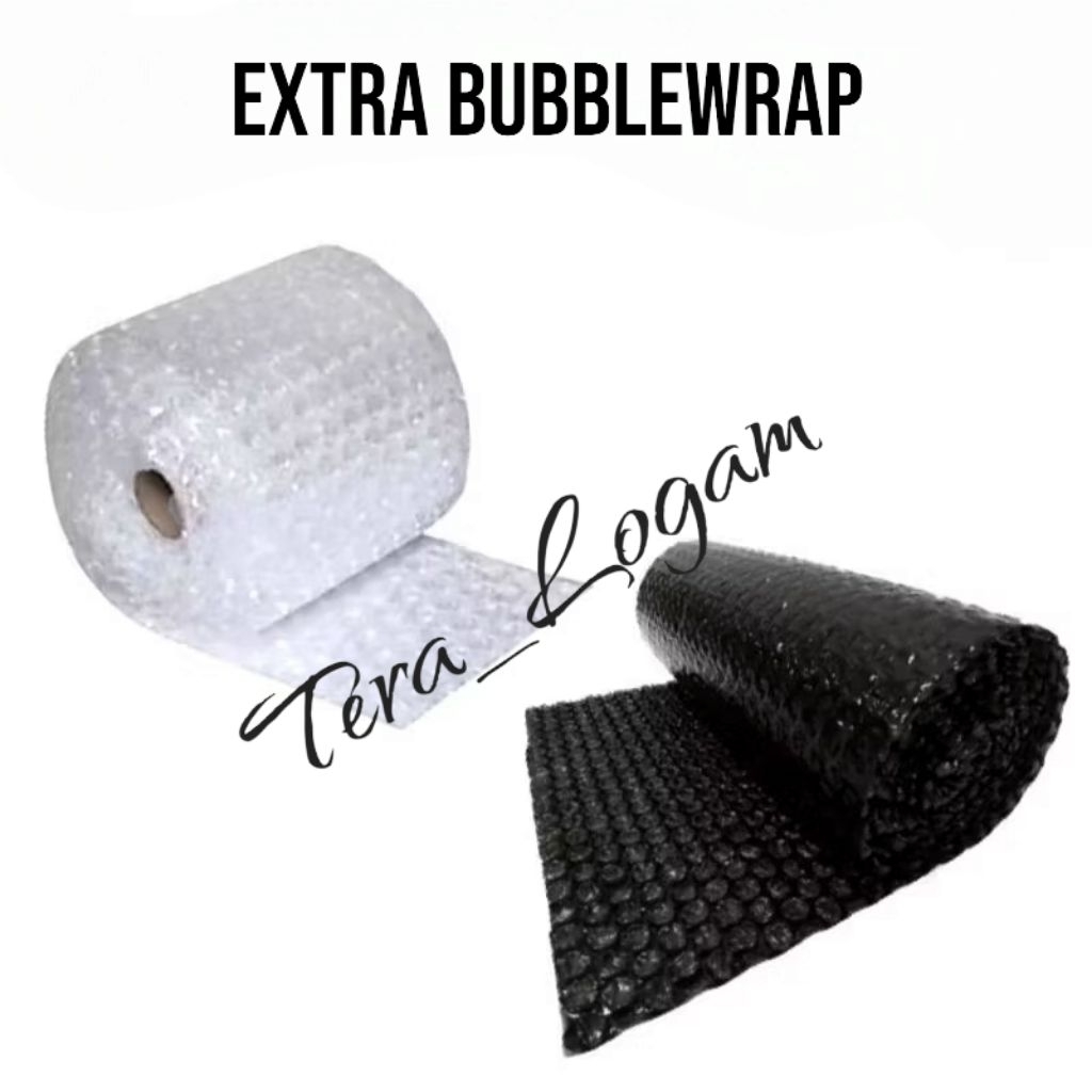 

Extra bubblewrap tambahan packing