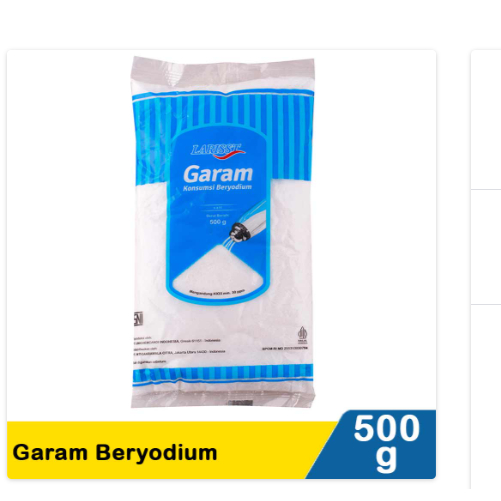 

larisst garam beryodium 500g