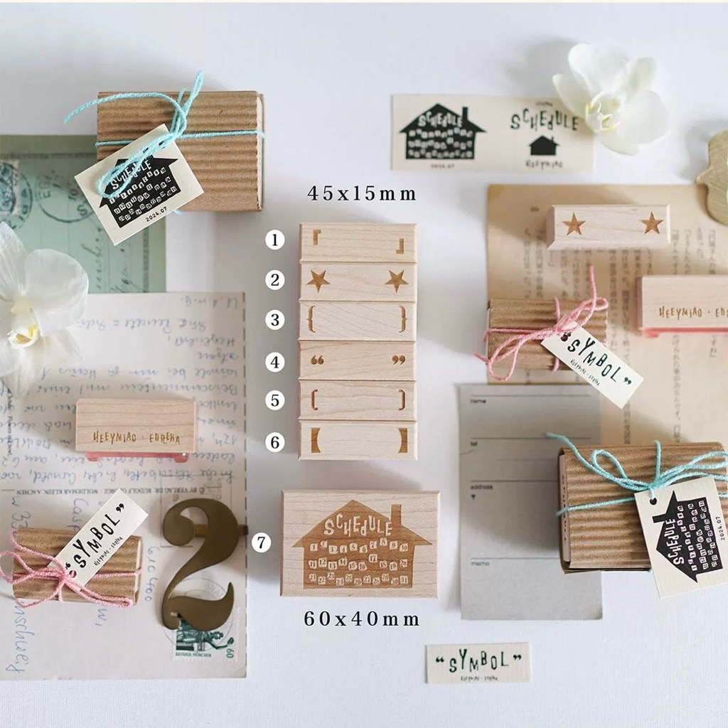 

Heeymiao Symbol Rubber Stamp