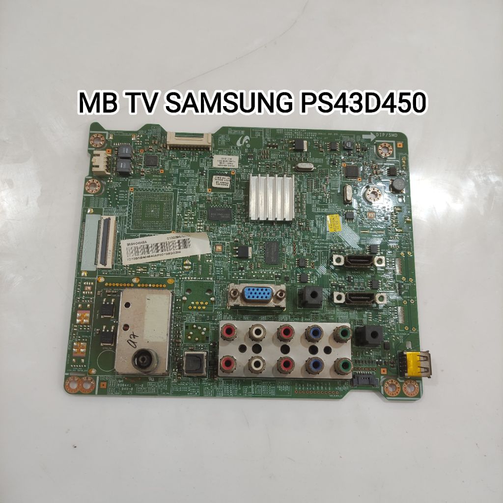 MB TV SAMSUNG PS43D450 MAINBOARD MESIN TV SAMSUNG PS43D450