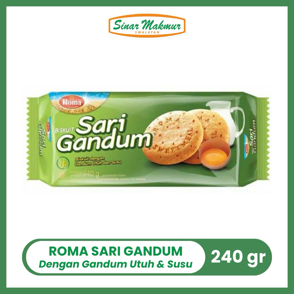 

Roma Sari Gandum 240gr