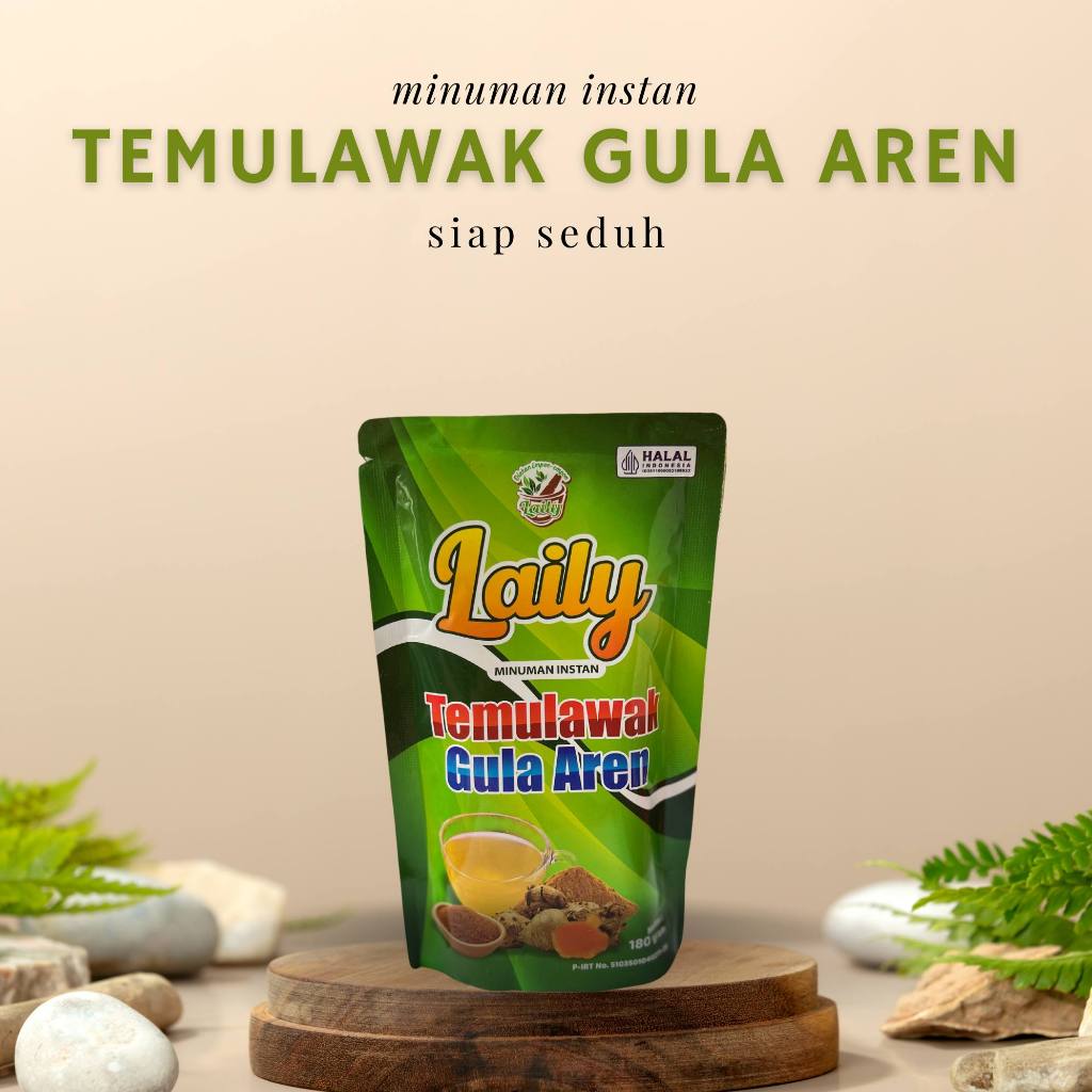 

Laily Minuman Instan Temulawak Gula Aren (180g)