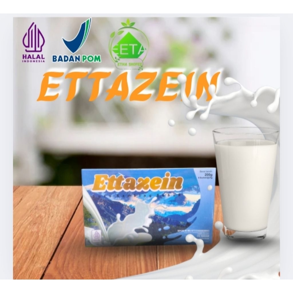 

PROMO...Ettazein susu kambing etawa 200gr