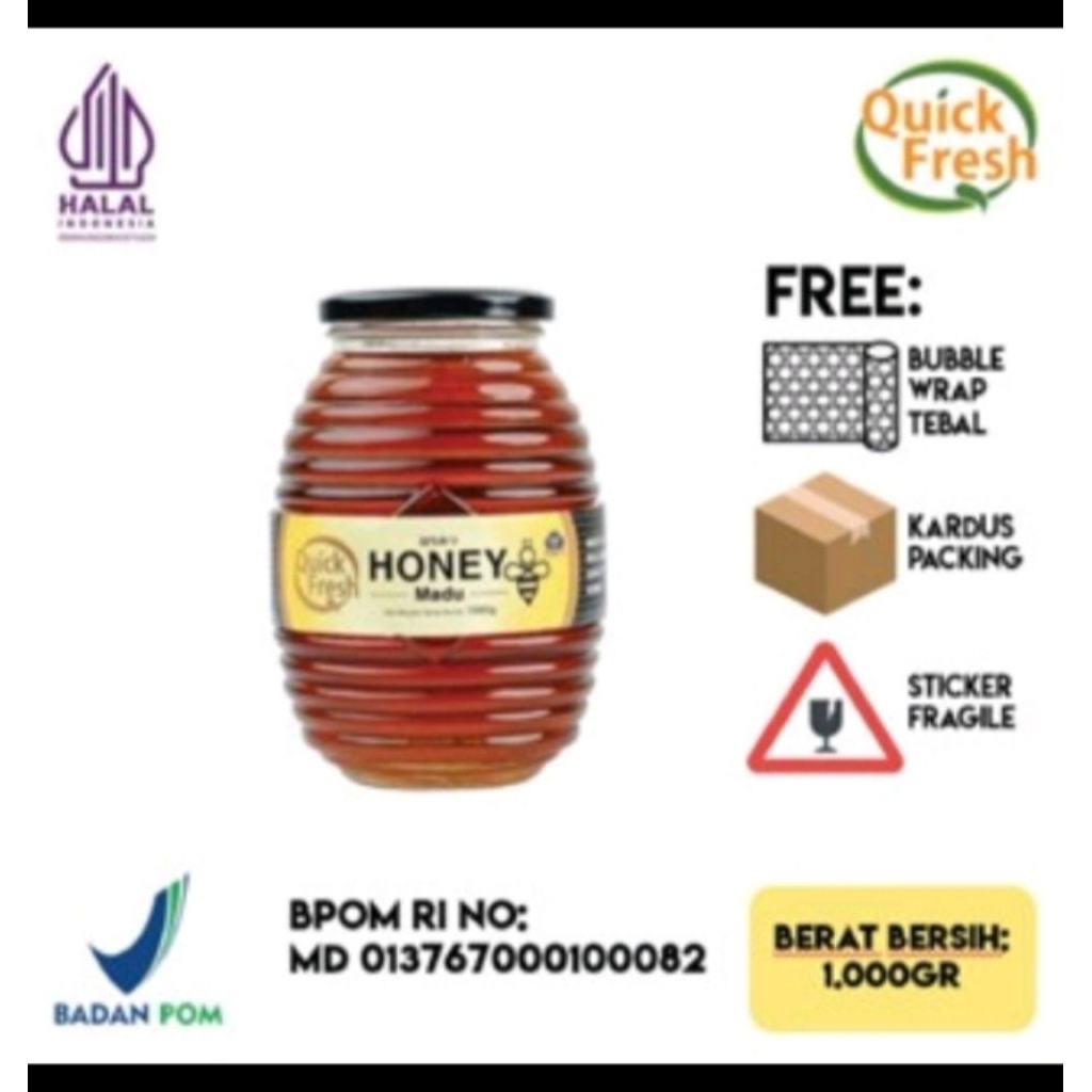 

Madu asli Quick Fresh 1 kg