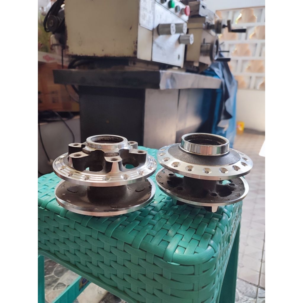 tromol depan tiger revo tirev bubutan ori