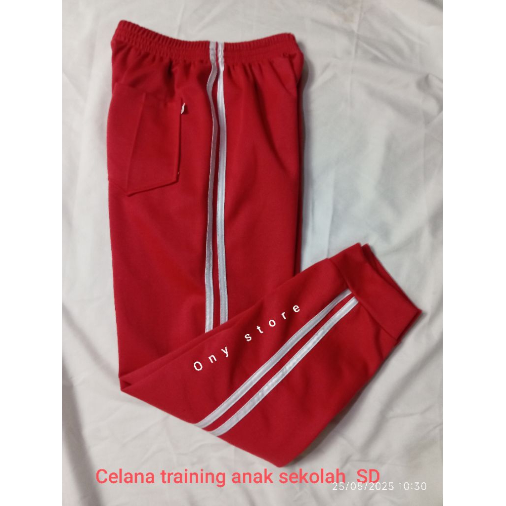 CELANA OLAHRAGA MERAH CELANA TRAINING ANAK SD CELANA OLAHRAGA ANAK SEKOLAH