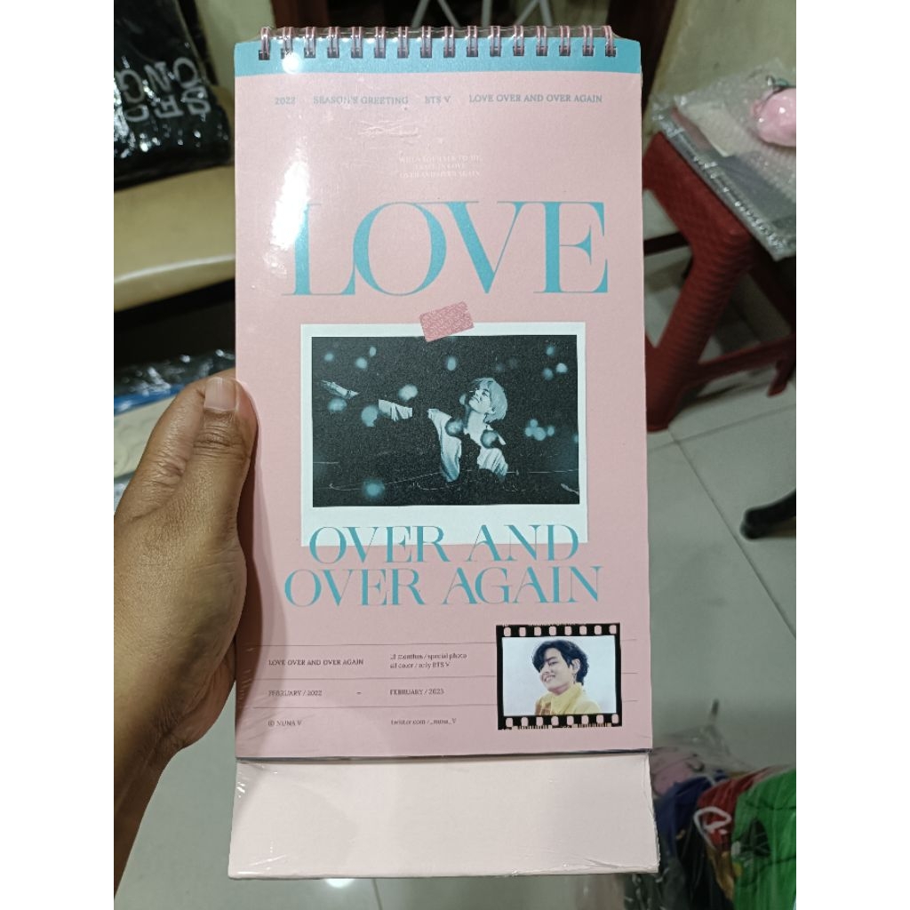 Kalender Nuna V Fansite Taehyung bts