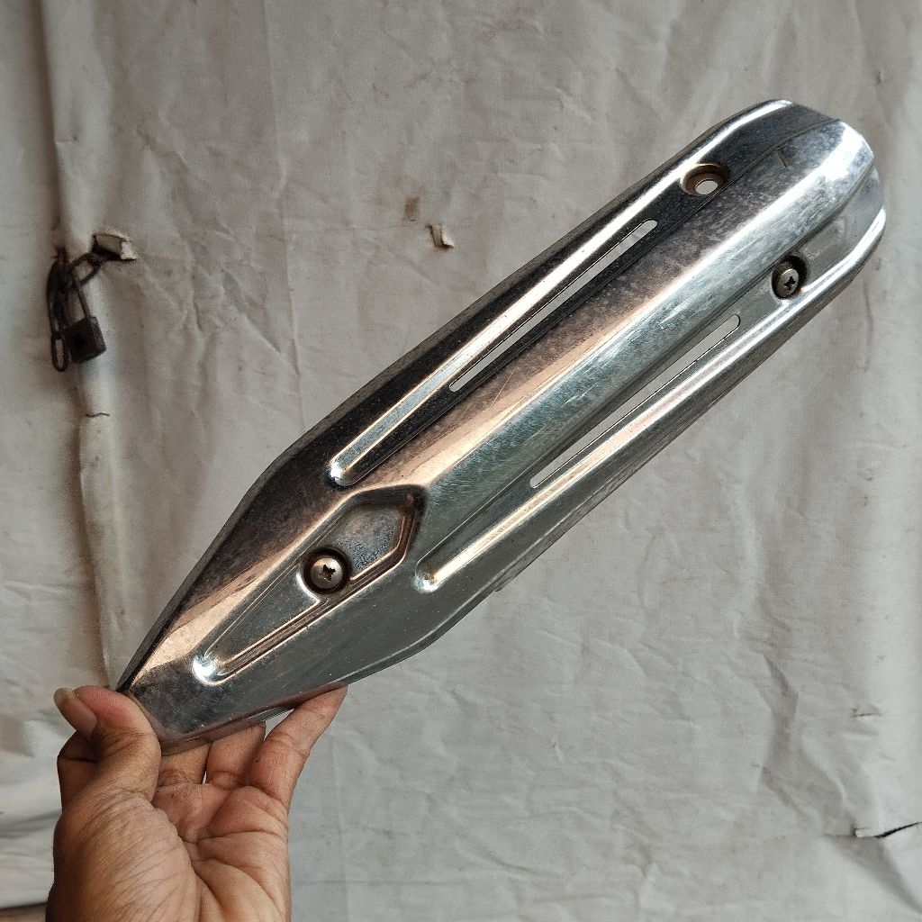 Cover pelindung knalpot njmx new jupiter mx 135 ori