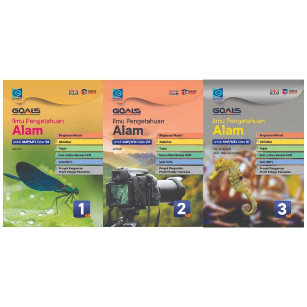 Buku Paket Goals IPA SMP/MTs Grafindo KM