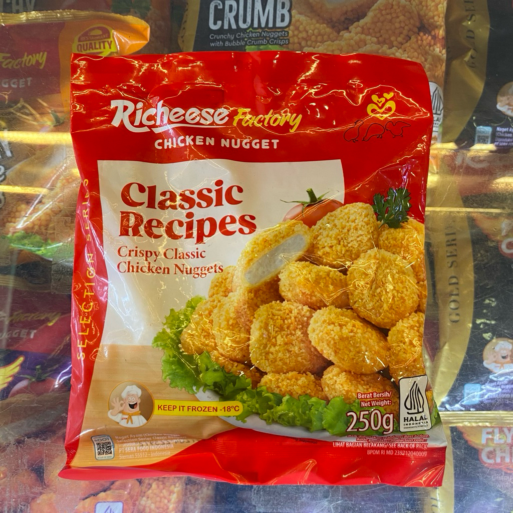 

RICHEESE - CHICKEN NUGGET CLASSIC RECIPE 250 GR