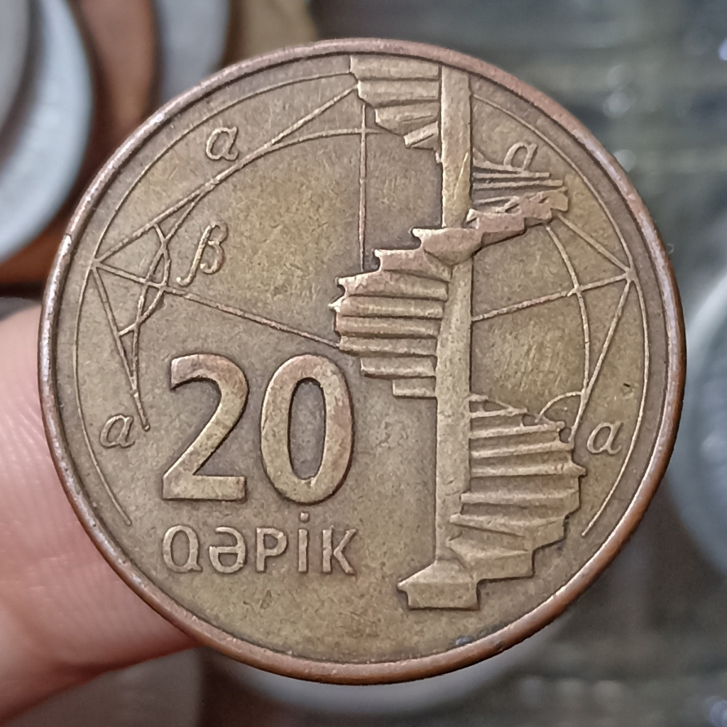 Koin Kuno Azerbajian 20 Qəpik