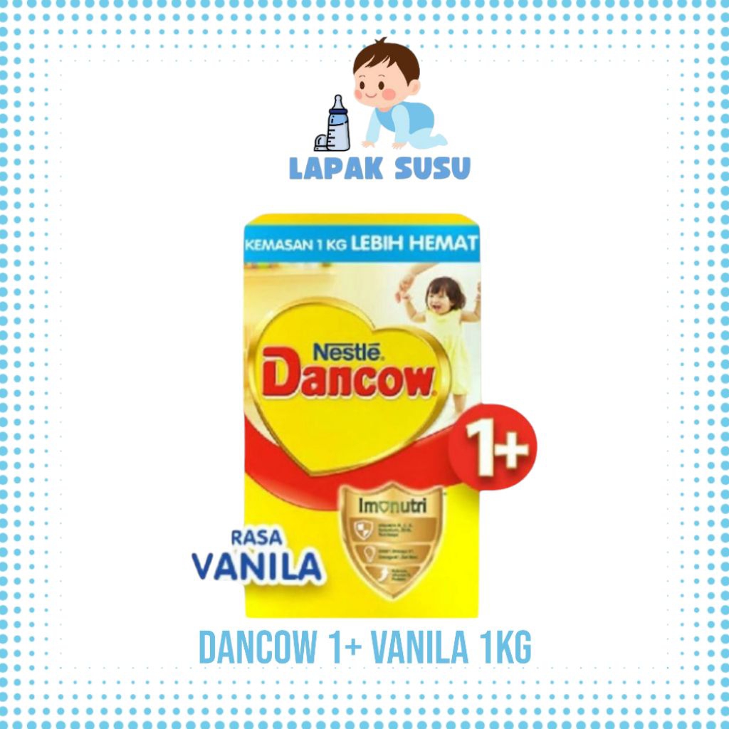 Nestle Dancow 1+ Vanila Susu Pertumbuhan Anak 1-3 Tahun - 1kg