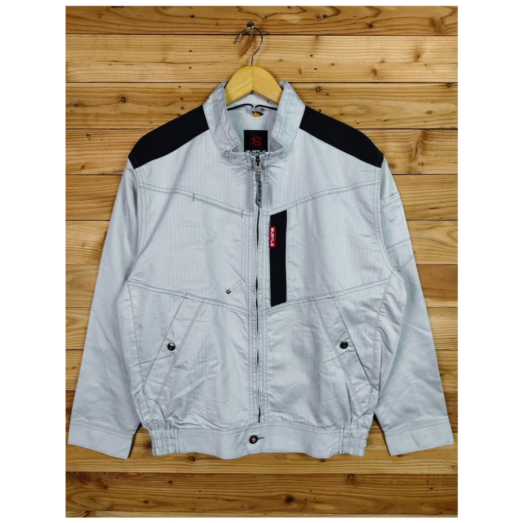 BURTLE AIRCRAFT AC1051 CORDURA HERRINGBONE TACTICAL WORK JACKET SIZE L