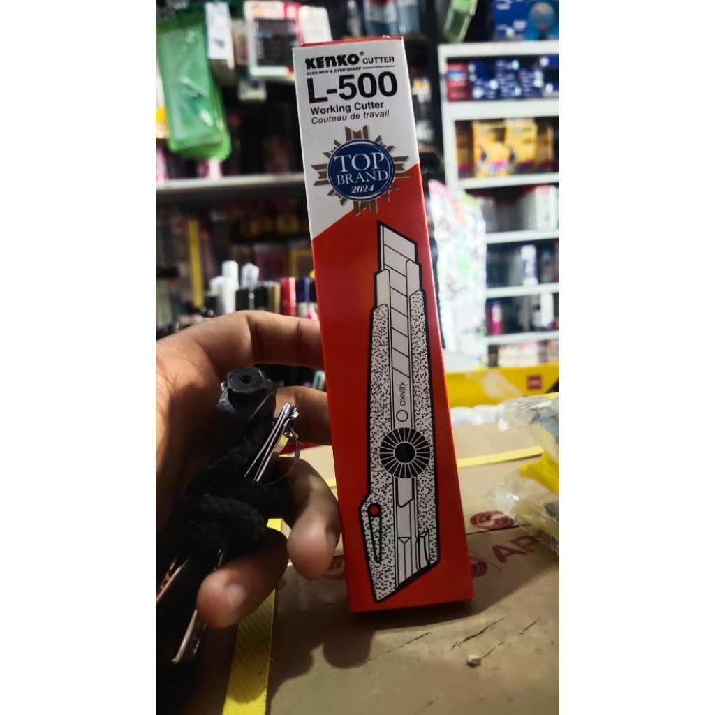 

CUTTER KENKO PREMIUM ASLI ALAT POTONG BONUS 1 MATA CUTTER