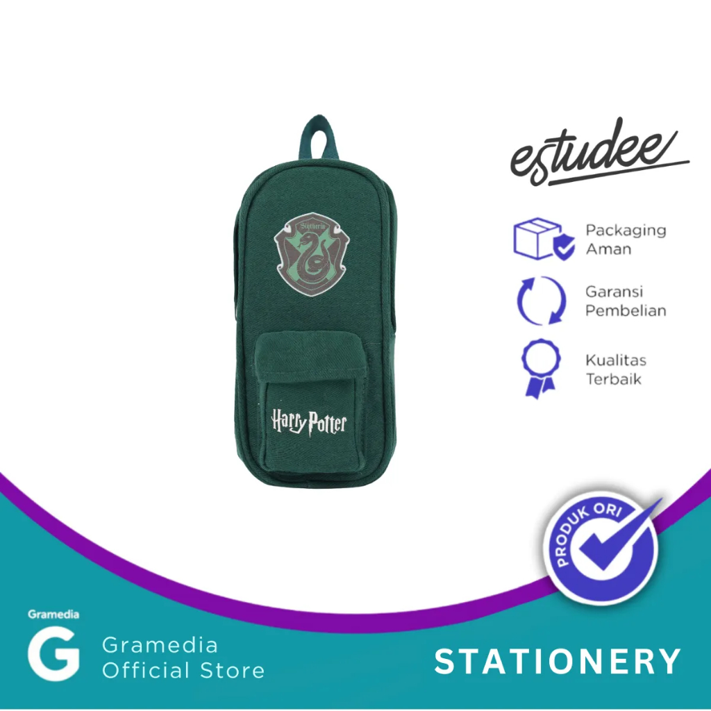 

Gramedia Tunjungan : Estudee Pencilcase Harry Potter Slytherin / Kotak Pensil Harry Potter