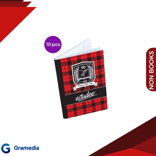 

Gramedia Medan -ESTUDEE J B5 TARTAN MERAH ISI 10