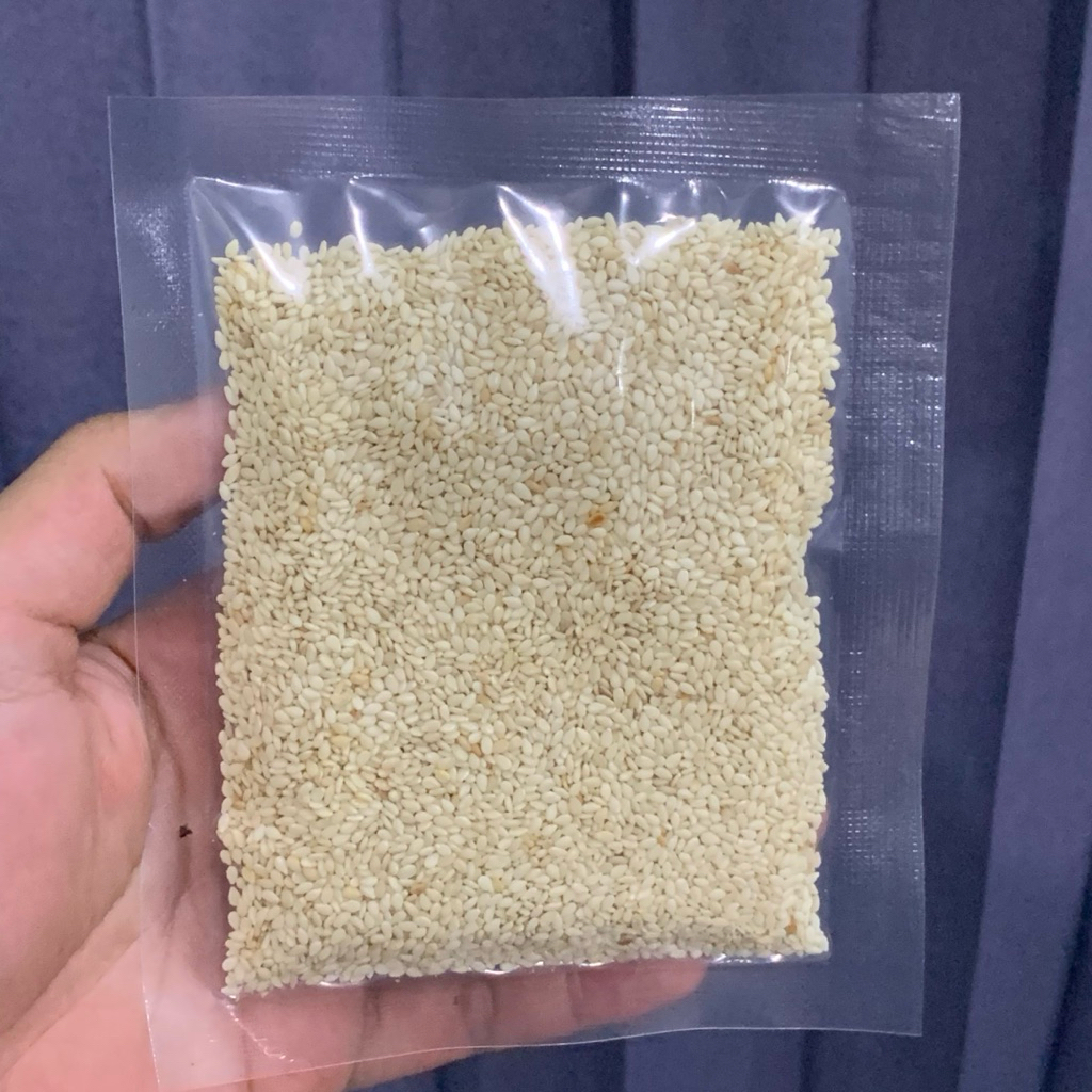 

Wijen Putih Panggang Sangrai Wijen Sangrai Wijen Panggang 25 gram