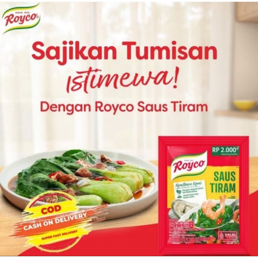 

Royco saus tiram kemasan 20gram