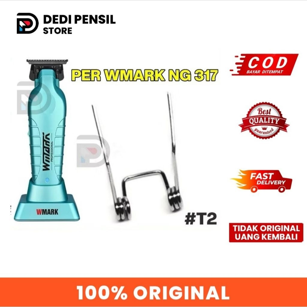 (Bisa Cod) Per T2 Wmark Ng-317 Spring Tension Untuk Wmark Ng-317 Trimer