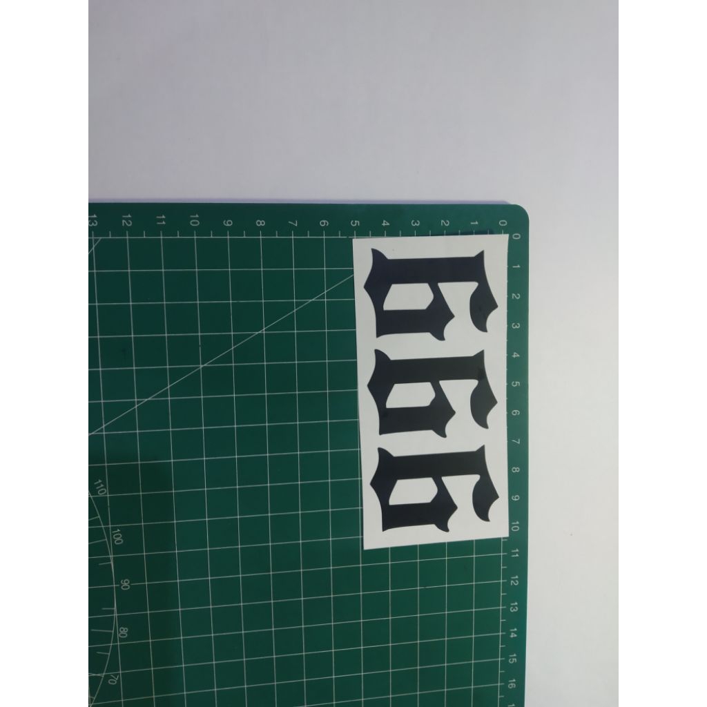 

stiker cutting 666