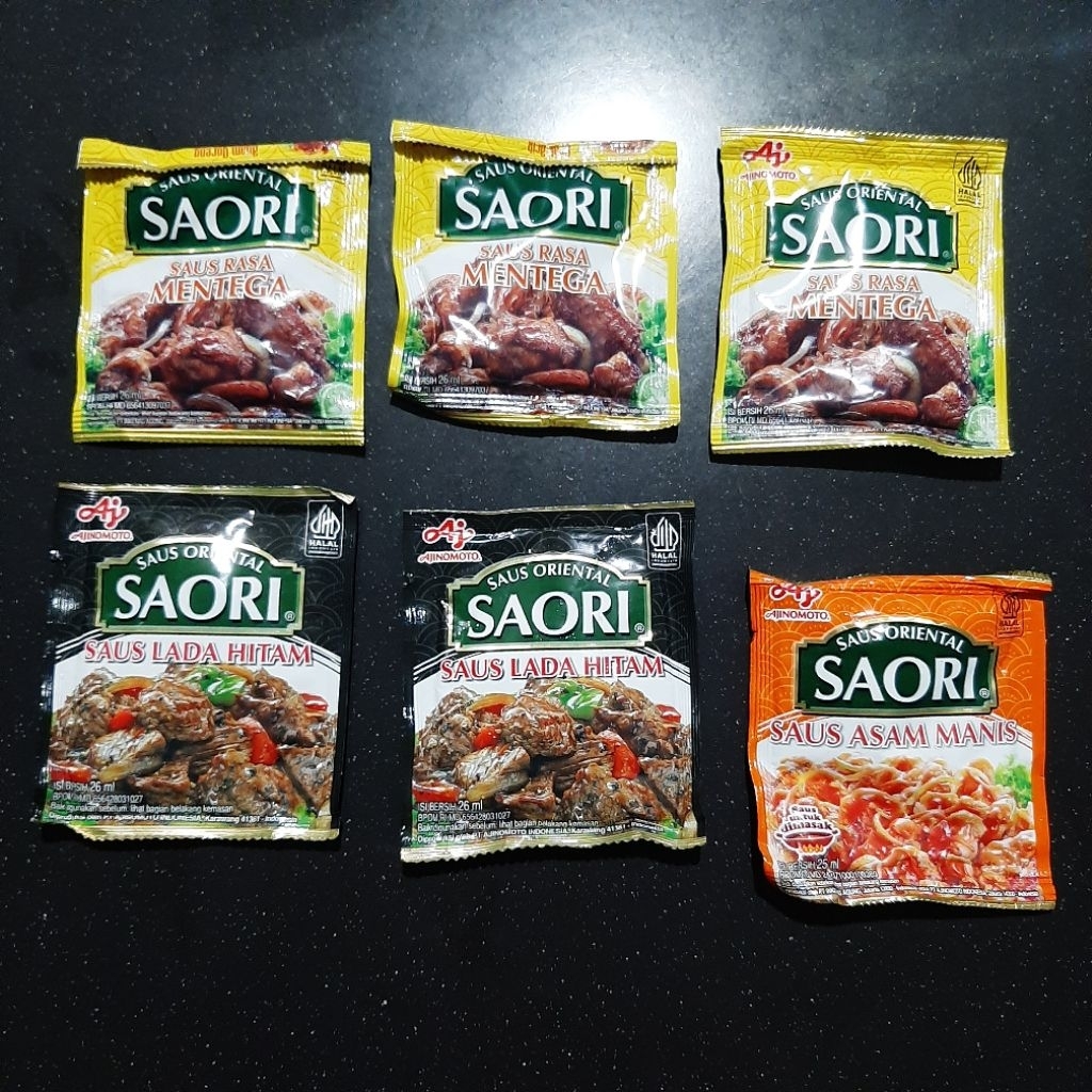 

SAORI Saus Oriental All Varian Sachet