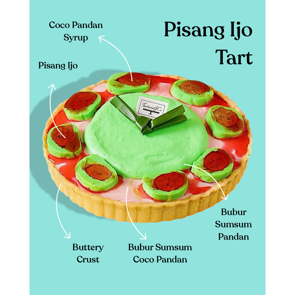 

Pisang Ijo Tart