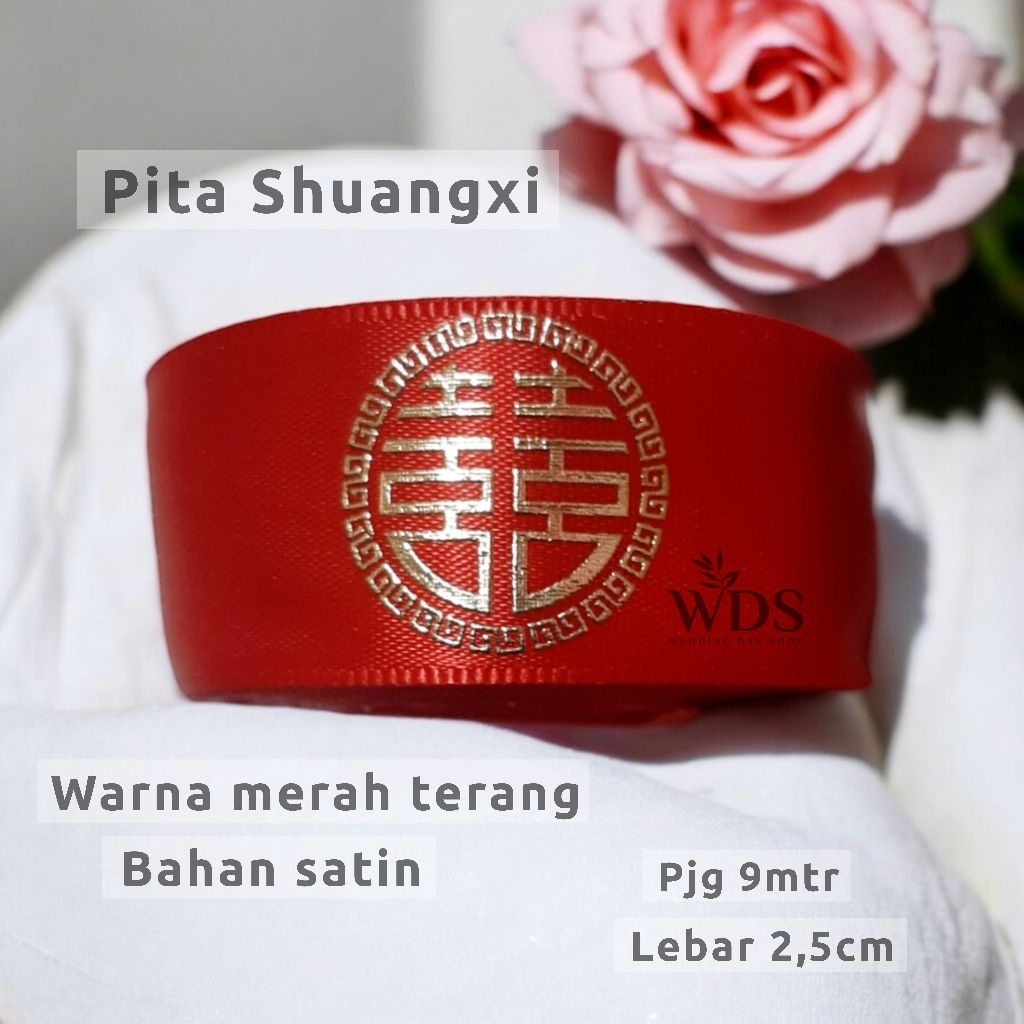 

WDS PITA SHUANGXI SANGJIT WEDDING SATIN MERAH TERANG