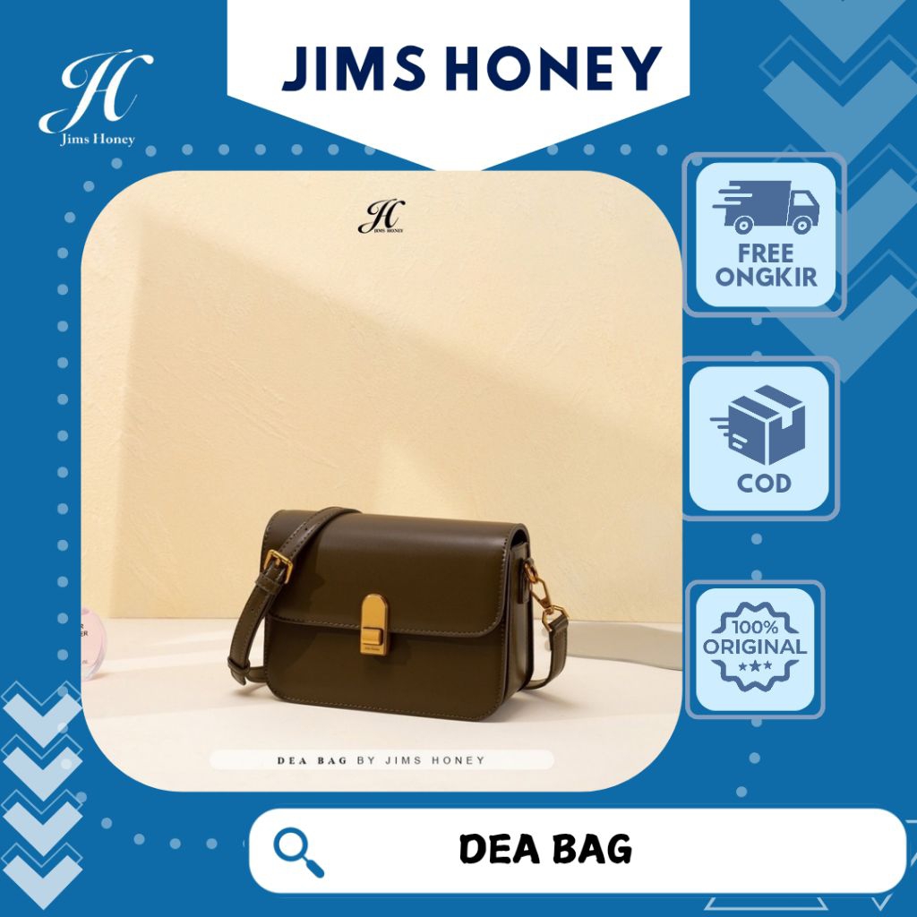 DEA BAG Tas Wanita Tas Slempang Wanita Tas Fre Box Tas Kado Jims Honey