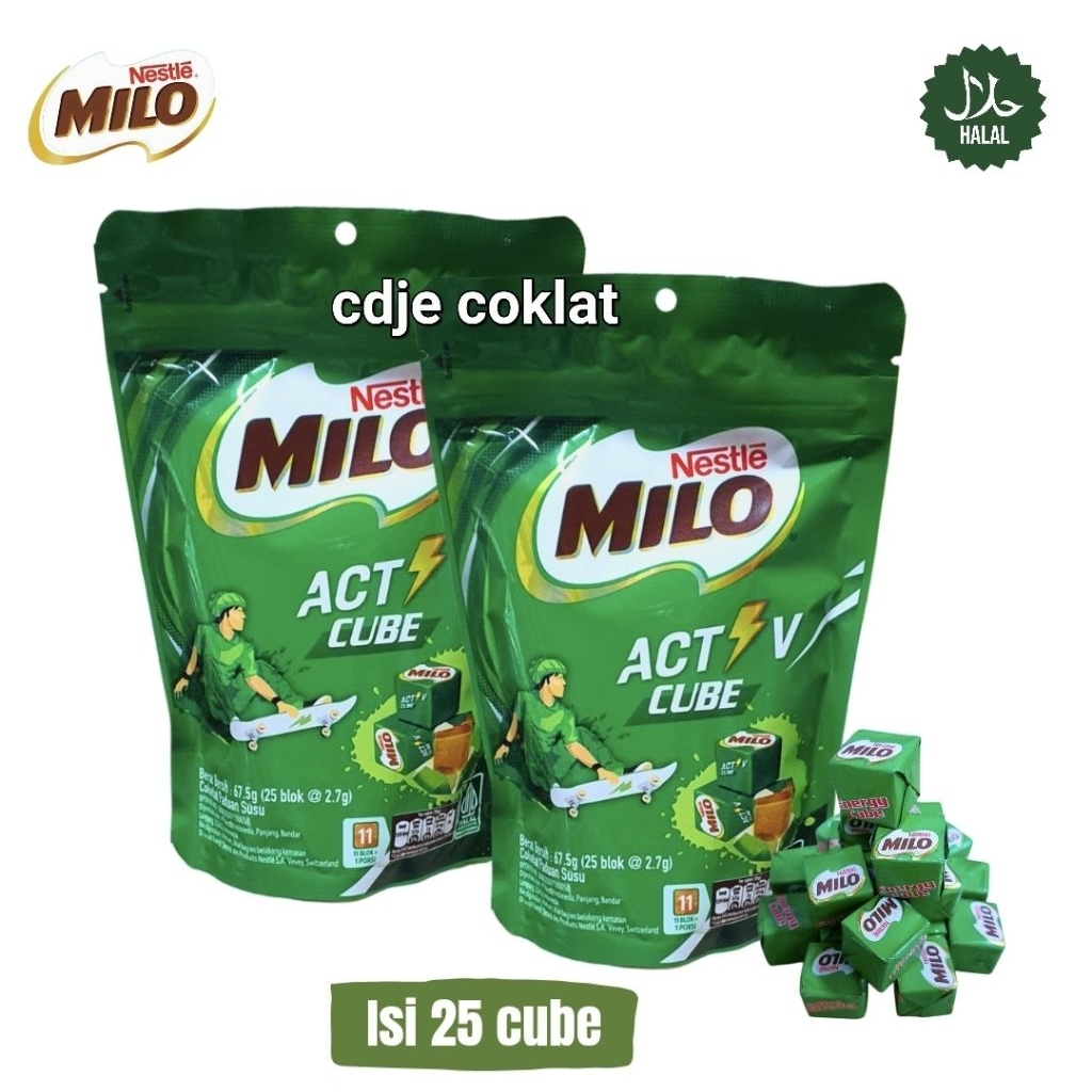 

milo activ cube isi 25 pcs