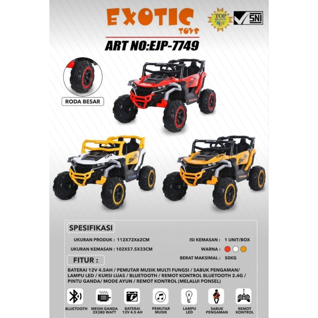 MOBIL ANAK/MOBIL AKI BAN BESAR ejp -7749+