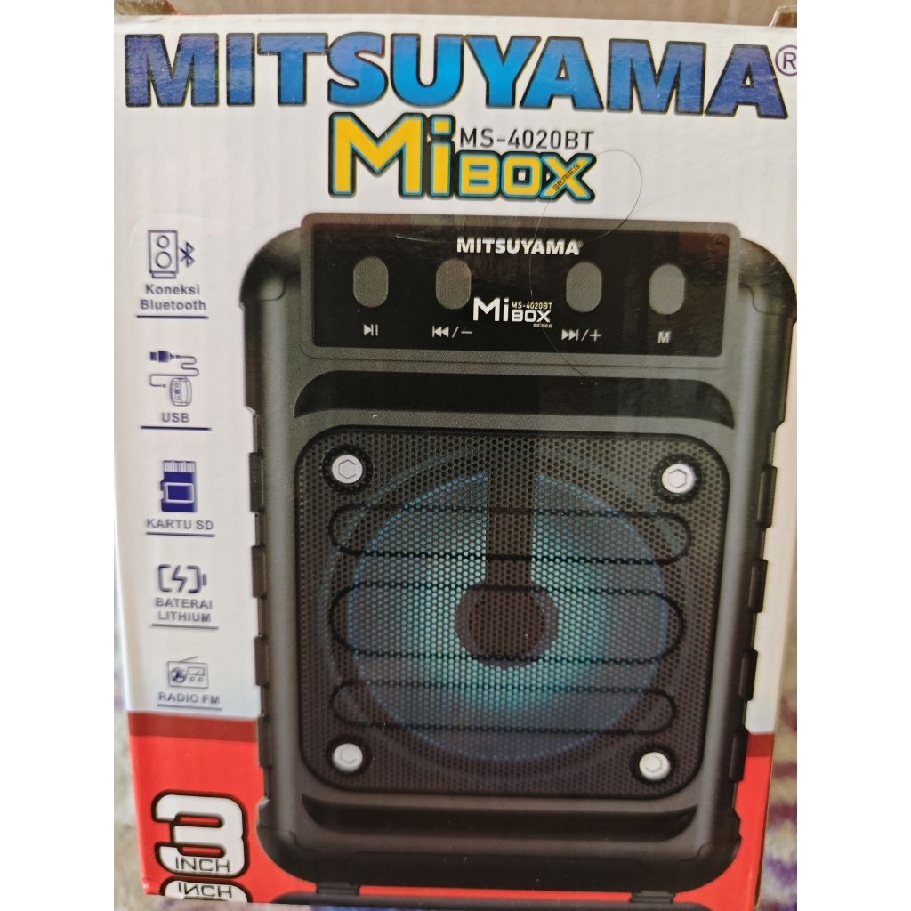 speaker bluetooth 3 inchi mitsuyama
