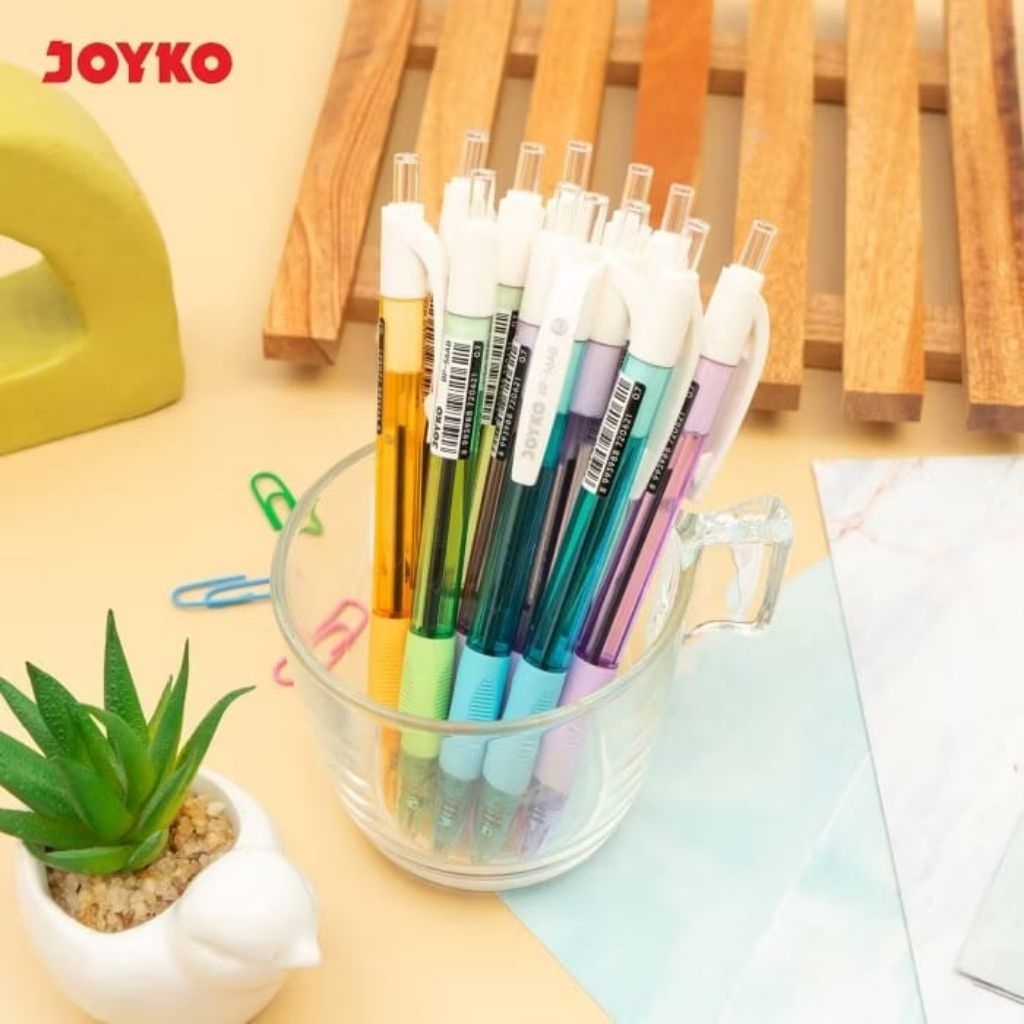 

Ay00! ( PACK ) JOYKO Ballpen Pulpen BP-56AB 0.7 mm / Pulpen Joyko 0.7 mm