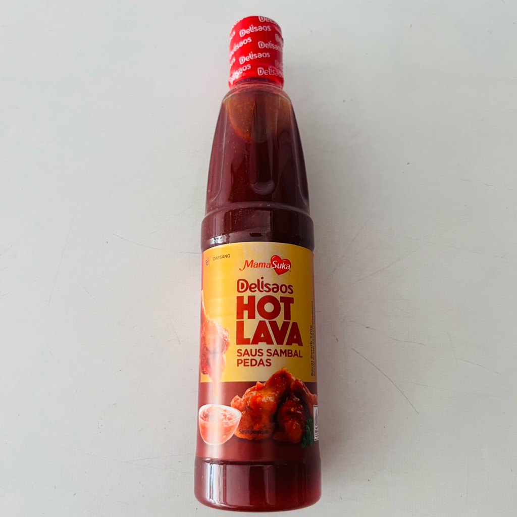 

saus hot lava Delisaos 320gr