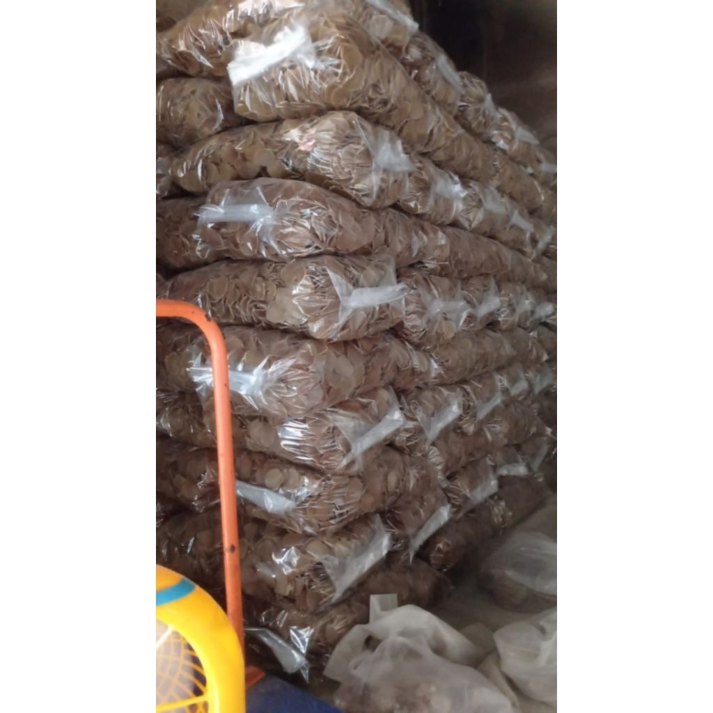 

Krecek krupuk beras kecil ..
