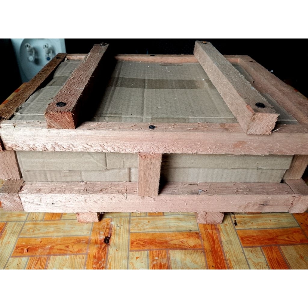 POT BONSAI SEMEN KOTAK 08 + PACKING KAYU