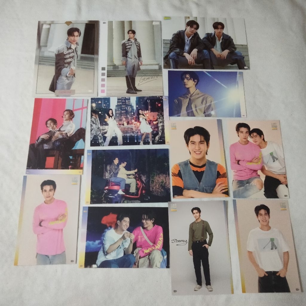 

[READY STOCK] POSTCARD GEMINIFOURTH RUN THE WORLD, LAST TWILIGHT & LAST TWILIGHT NEW DAWN GMMTV OFFICIAL