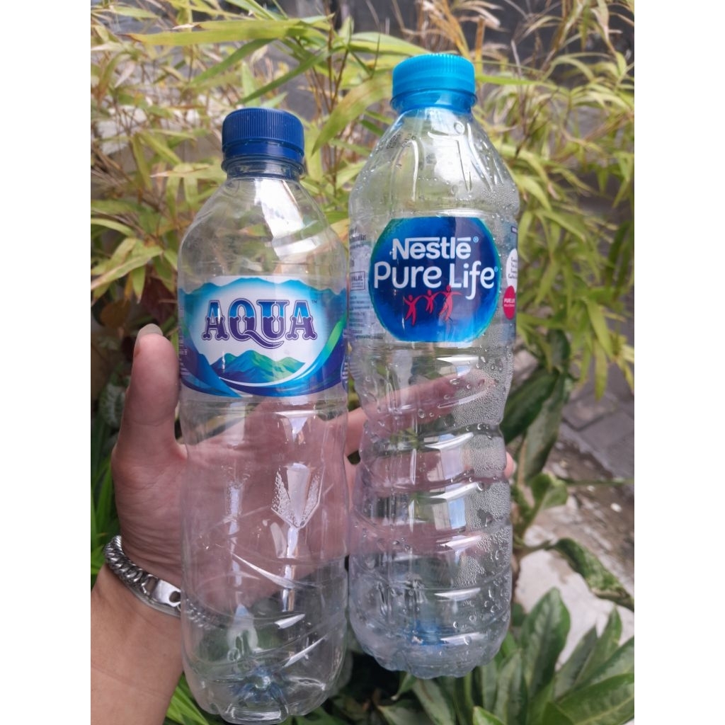 

Botol bekas air mineral 600ml dan 1,5lt