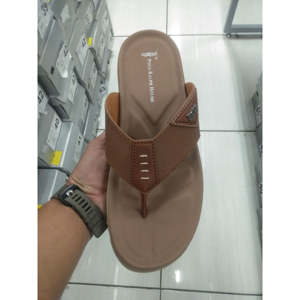 Sandal Pria Polo Ralph House Original Sendal Cowok