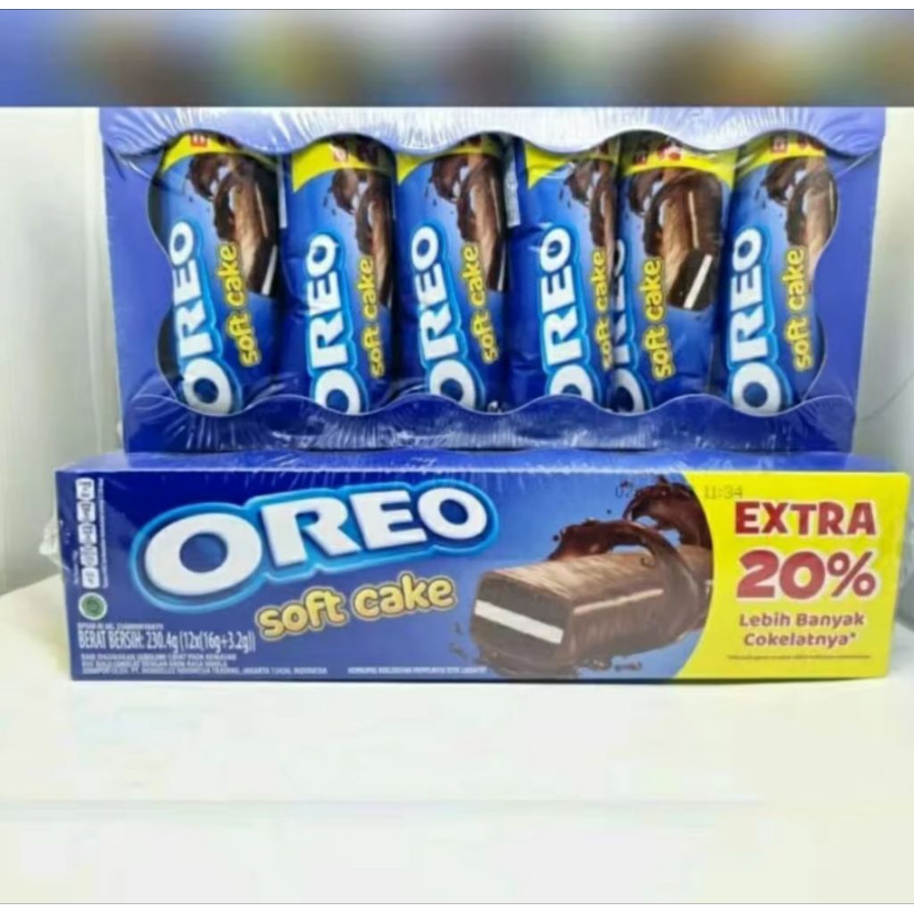 

OREO SOFT CAKE isi 12 pcs